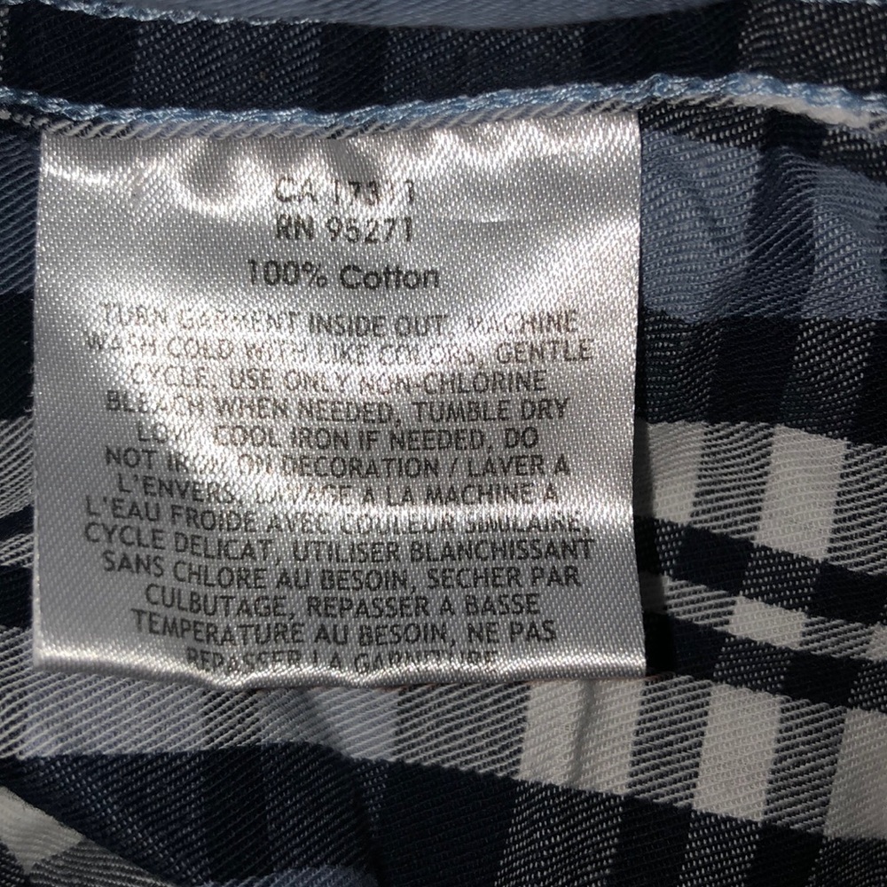 Buffalo David Bitton Blue Buttondown L - Picture 8 of 8